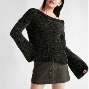 Express bell sleeve sweater
